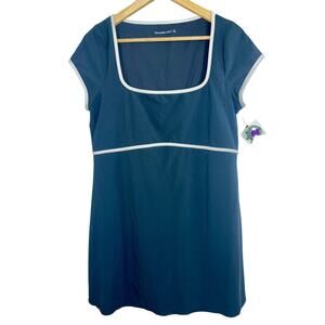 Abercrombie & Fitch Black White Shorts Casual Athleisure Mini Dress Women Size L